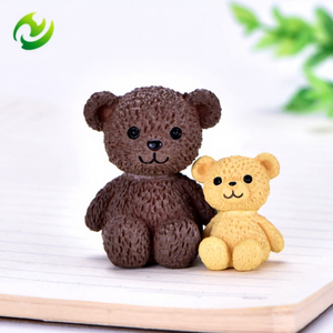 Osito de la Serie Osos, Adorno de Micro Paisaje de Animales Adorables, Bonsái DIY, Adornos de PVC, Moldeo por Inyección, Osito Amoroso - Product Image 2