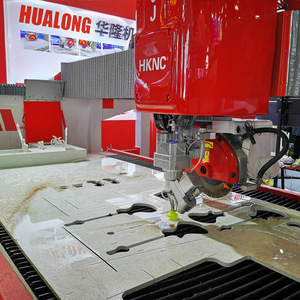Macchina da taglio a getto d'acqua e sega a ponte CNC automatica a 5 assi HKNC-450J 2026 con intelligenza artificiale per la lavorazione di piani di lavoro - Product Image 3