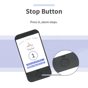Quán Cà Phê Mini không thấm nước của khách hàng đợi phân trang 16 Buzzers không dây bồi bàn Coaster rung beeper gọi điện thoại hệ thống máy nhắn tin nhà hàng - Product Image 5