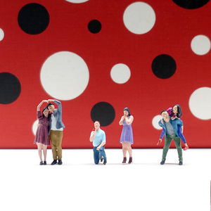 IOTA 3 Pares de Figuras de Acción Personalizadas a Escala 1/64 de 2.6 cm, Juego de 4 Piezas, Modelo para Amantes de las Mesas de Arena, Juguetes, Maquetas Arquitectónicas a Escala - Product Image 3