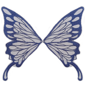 Kadın çevre dostu Polyester örgü dantel nakış broş korsage küçük boyutu kelebek kanatları iç çamaşırı için destek yaka - Product Image 4