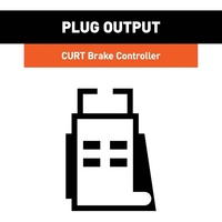 Faisceau de câblage du contrôleur de frein à prise rapide CURT 51529 compatible avec Select Hyundai Palisade Santa Cruz Kia Telluride 31 pouces