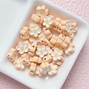 Las cuentas sueltas de aceite de goteo de aleación de flores frescas de verano más populares DIY materiales hechos a mano accesorios de joyería - Product Image 5