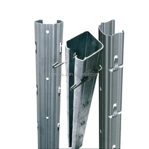 Palo per Recinzione Esterna in Acciaio Zincato Resistente per Vigneti e Giardini con Design 3D - Product Image 5