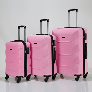 Sản phẩm mới ra mắt Xe đẩy màu hồng chống Khóa hệ thống phanh ABS dây kéo hành lý du lịch cho phụ nữ Vali du lịch ngoài trời - Product Image 2