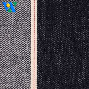 <span class=keywords><strong>Tessuto</strong></span> Denim Cimosato 100% Cotone 13.5oz, <span class=keywords><strong>Tessuto</strong></span> <span class=keywords><strong>Jeans</strong></span> Grezzo Cimosato di Qualità Premium, Rotolo di <span class=keywords><strong>Tessuto</strong></span> Denim Twill Blu Scuro - Product Image 6