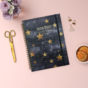 Agenda a Spirale Deep Blue Sky 2026-2027 con Pianificazione <span class=keywords><strong>e</strong></span> Monitoraggio degli Obiettivi per Ufficio <span class=keywords><strong>e</strong></span> Studio - Product Image 6