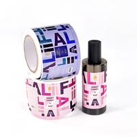 Étiquettes personnalisées pour compte-gouttes, étiquettes avec logo personnalisé, autocollants en rouleau UV Latex pour flacons d'huile et de sérum, directement de l'usine