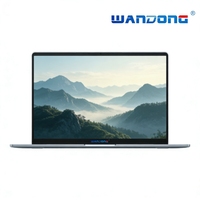 Portátil empresarial y para juegos ligeros de 15.6 pulgadas con procesador AMD Ryzen 5/7, cuerpo metálico completo, Windows 11 en inglés, de fábrica.
