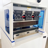 Prensa Plegadora Eléctrica Mini de Alta Precisión, 30 Toneladas, 600 mm, Servo Doble, para Prototipos en Taller y Acero al Carbono de 6.1 mm
