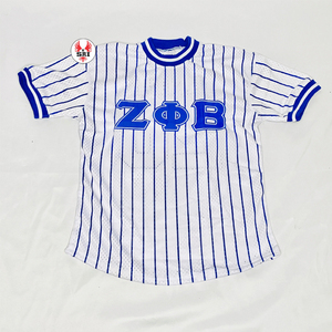 เสื้อผ้าชมรมหญิงกรีก Zeta Phi Beta พร้อมส่ง เสื้อเบสบอลผ้าเดนิมปักลาย เสื้อกั๊กซอฟต์บอล - Product Image 4