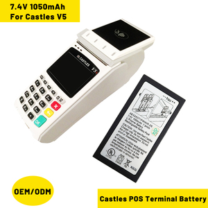 Pos机城堡V5锂离子充电替换锂离子7.4V 1050毫安时电池组 - Product Image 2