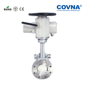 COVNA Ordem Urgente Aço Inoxidável Flange Regulação Tipo Multi-turn Atuador Motorizado Válvula De Portão De Deslize Elétrico - Product Image 5