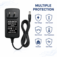 Adaptateur secteur AC/DC 12V 1,5A 18W personnalisé en gros, approuvé FCC, conforme RoHS, certifié CE, adaptateur mural