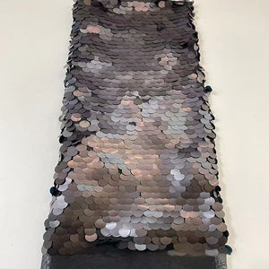 Material de tela de lentejuelas grande, malla de cifrado, escala inferior, laminación, decoración de Color mágico, tela de lentejuelas, lentejuelas de 18mm - Product Image 5