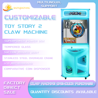 Machine à griffes Super Box X économique et rentable pour gagner de l'argent, avec prix en peluches, en matériau PE, 110-240V