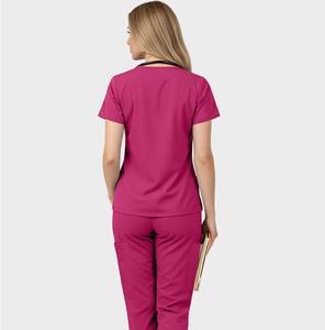 42342 Flare Scrubs 2026 Trending Plus Size 6XL to 10XL Classy Minimalist Women 2 Piece Sets Wool Bestseller OEM ODM Professional - Product Image 1