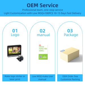 Timbre Inalámbrico con Cámara Espía Oculta para Puerta, 5000mAh, 3MP, QHD, Tuya, WiFi 2.4Ghz, Visión Nocturna IR, con Pantalla LCD de 4.3 Pulgadas - Product Image 3