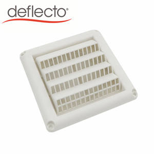 Пластиковая решетка для вентиляции с фиксированными лезвиями, 4 дюйма - Product Image 4