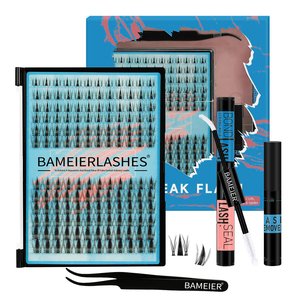 Wispy Soft Cachemira Lash Cluster Autoadhesivo Coreano PBT <span class=keywords><strong>Natural</strong></span> No se necesita pegamento Extensión <span class=keywords><strong>de</strong></span> <span class=keywords><strong>pestañas</strong></span> - Product Image 3