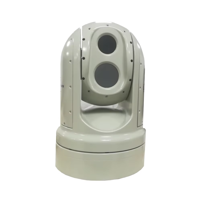 Gyro Stabilization Ship Mounted PTZ Dual Sensor HD Day & Thermal Camera