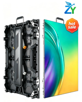Layar LED Komersial Indoor P1.9 P2.6 3x2 Panel Layar LED Iklan Video Wall Backlit Google Assistant Toko Restoran
