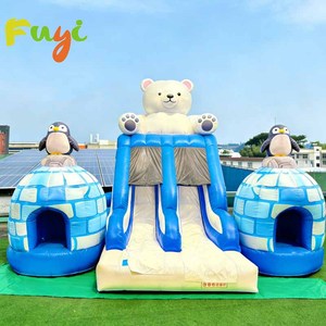 <span class=keywords><strong>Château</strong></span> <span class=keywords><strong>gonflable</strong></span> géant personnalisé avec toboggan pour enfants et adultes - Product Image 3