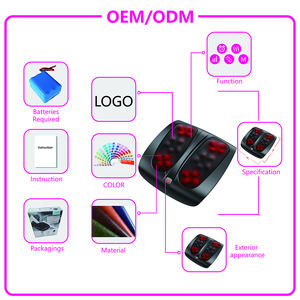 Ev ve spor salonu kullanımı için Plantar fasiit kabartma ile hafif 20KHz ultrasonik Shiatsu ayak masajı isı-ücretsiz tasarım - Product Image 5