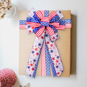 Nuevo Adorno de Lazo para el Día de la Independencia Americana 2026, Decoración Festiva con Bandera de Estrellas y Rayas, Lazo Colgante - Product Image 4