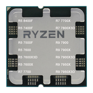 Processeur AM5 AMDR5 8400F 7400F 7500F 7600X 7600 7600X3D R7 7700X 7700 7800X3D R9 7900 7900X 7900X3D 7950X 7950X3D A620M-K CPU C - Product Image 2