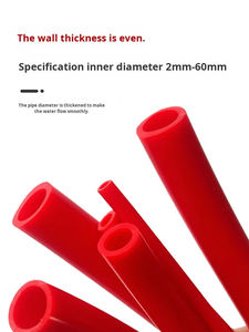 Yüksek Esneklik Ultra Yumuşak Yüksek ve Düşük Sıcaklığa Dayanıklı Hortum Elastik Endüstriyel Sınıf Silikon Kauçuk - Kırmızı Silikon Tüp - Product Image 4