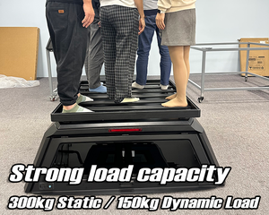 Capot rigide en aluminium pour camionnette, verrouillable et étanche |   Convient à <span class=keywords><strong>FORD</strong></span> <span class=keywords><strong>RANGER</strong></span> <span class=keywords><strong>2023</strong></span>+ Boîte à bagages robuste sans perçage F150 RAM - Product Image 2