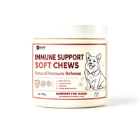 Friandises à Mâcher Naturelles pour Chiens : Complément Alimentaire Haute Palatabilité pour Soutenir la Santé Immunitaire des Chiots et des Chiens Adultes