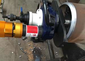 TAOLE Tragbare Metallrohr-Abschrägmaschine für Enden Rohrfasenmaschine für Edelstahlrohre (TIP-630-2) - Product Image 2