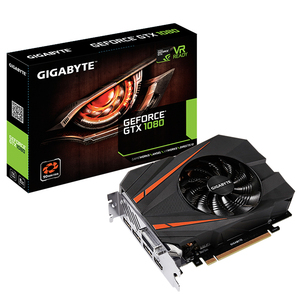 Carte graphique d'occasion GeForce GTX 1080 Mini ITX 8G avec 8 Go de mémoire GDDR5X 256 bits, compatible avec les boîtiers ITX, GIGABYTE GeForce GTX 1080 Mini I - Product Image 4