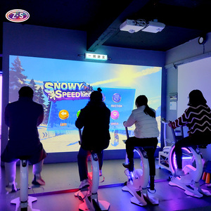 Experiencia Ciclística Inmersiva, Simulador de Bicicleta AR con Proyección, Solución Llave en Mano para Centro de Entretenimiento Digital - Product Image 4