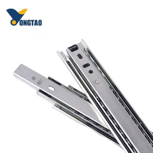 Hot Bán Ngăn Kéo Phụ Kiện 40 Mm Nhiệm Vụ Nặng Nề Trượt Ngăn Kéo Đầy Đủ Mở Rộng Bóng Mang Trượt 3 Nếp Gấp Ngăn Kéo Trượt - Product Image 3