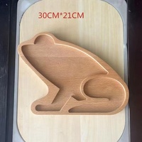 PLATEAU de tri sensoriel en bois de hêtre Montessori pour la maison école leçon planche à jouer plaque jouet automne nature automne