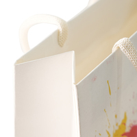 Sacs en papier d'emballage de luxe imprimés de logo personnalisé Sac en papier d'emballage de cadeau de bijoux