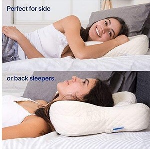 Chức Năng Khác Có Hình Dạng CPAP Trắng Đau Cổ Thai Sản Sức Khỏe Giường Ngủ Nghỉ Ngơi Oreilers Bộ Nhớ Bọt Cổ Gối - Product Image 3