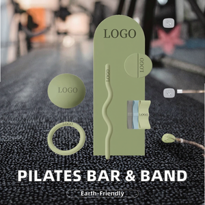 Barra de Pilates Portátil MD para Gimnasio en Casa, Accesorio de Yoga, Banda de Resistencia de Silicona, Barra de Ejercicio Abdominal Ecológica - Product Image 4