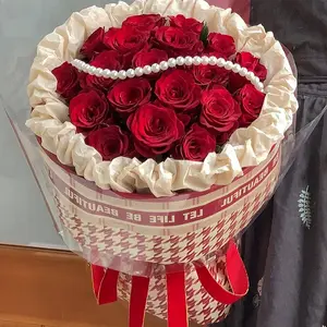 꽃 포장 플로리스트 안개 빵 꽃 종이 자리 도매 발렌타인 데이 꽃 포장지