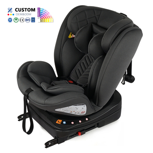 Siège auto bébé rotatif à 360 degrés, réglage à une main, appuie-tête 13 positions, inclinaison avant/arrière 5 vitesses, <span class=keywords><strong>base</strong></span> <span class=keywords><strong>ISOFIX</strong></span> LATCH, fabrication OEM - Product Image 1