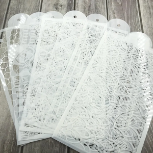 Bánh mới Stencil mô hình Châu Âu datura Totem kiến trúc DIY bánh cạnh Kem in mẫu - Product Image 4