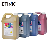 Encre pour imprimante 512i Starfire SG1024/25PL, vente directe d'usine, impression de motifs marbrés, 5L CMYK