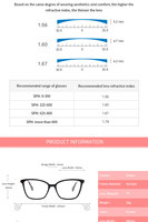 Lunettes optiques œil-de-chat classiques et élégantes, unisexe, monture en acétate premium, légères, verres PC transparents incassables, pour usage quotidien décontracté