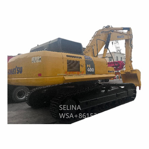 รถขุดโคมัตสึ- PC400-8R มือสอง ลดราคาพิเศษ เครื่องจักรขนาดใหญ่ 40 ตัน รถขุดไฮดรอลิกแบบตีนตะขาบ - Product Image 1