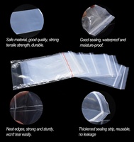 Sac Transparent à fermeture éclair scellé sur huit côtés avec sac à fond plat pour emballage alimentaire de farine de riz