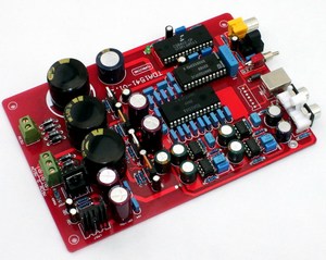 Taidacent SAA7220 + CS8412 + NE5534 Hifi Stereo 16-bit Digital-to-analog Ottico a 5.1 Convertitore scheda di decodifica Kit Dac TDA1541 - Product Image 3