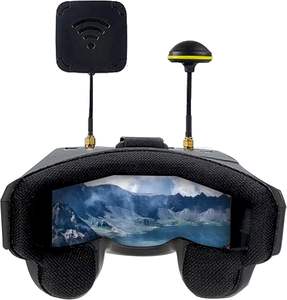 Cool Design <span class=keywords><strong>VR</strong></span> AR 5.8G FPV Lunettes EV800D DVR Verre Double Antenne <span class=keywords><strong>Casque</strong></span> Batterie Récepteur RC Racing <span class=keywords><strong>Drone</strong></span> UAV - Product Image 5